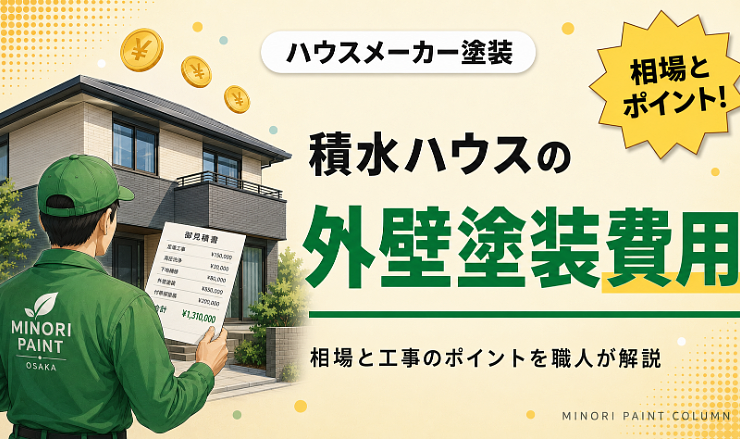 積水ハウスの塗装費用