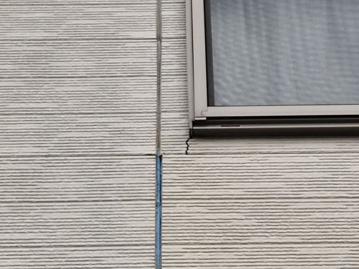 八尾市曙川東 築20年 窓まわりコーキング劣化