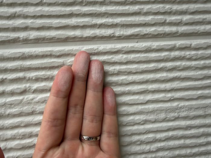 八尾市曙川東 築20年 サイディング外壁チョーキング現象
