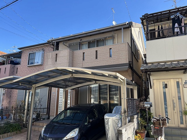 大東市谷川 K様邸 家全体施工前