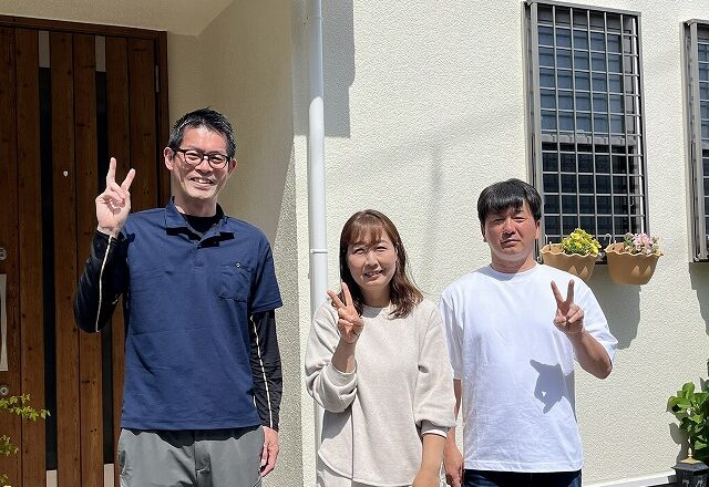 大東市 施主様邸｜外壁塗装 竹内の人柄に安心した口コミ体験談 写真1