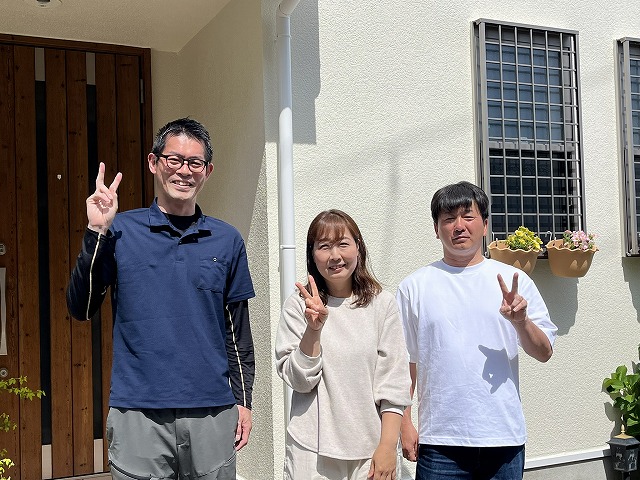 大東市T様と松本のツーショット写真