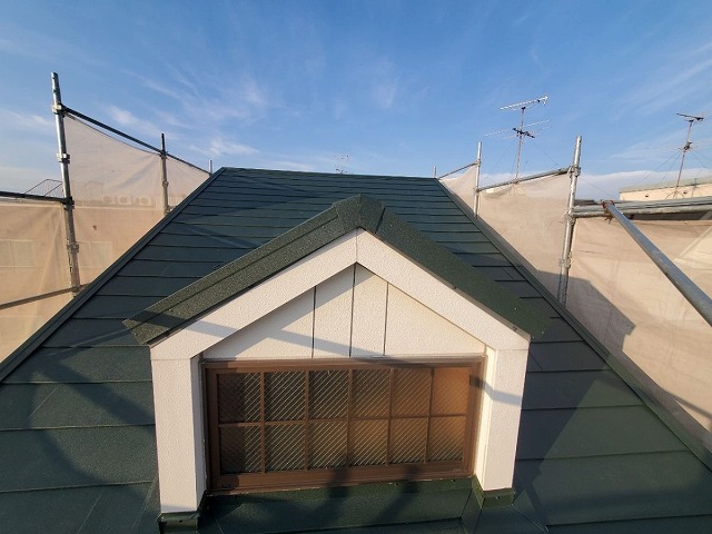 平野区元町 I様邸 屋根 施工後