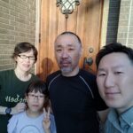 平野区 お客様との記念写真