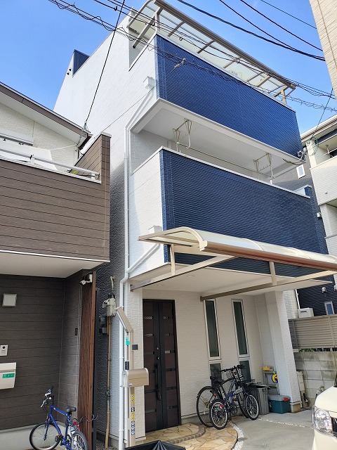 平野区加美東 K様邸 家全体 施工後