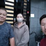平野区 お客様との記念写真