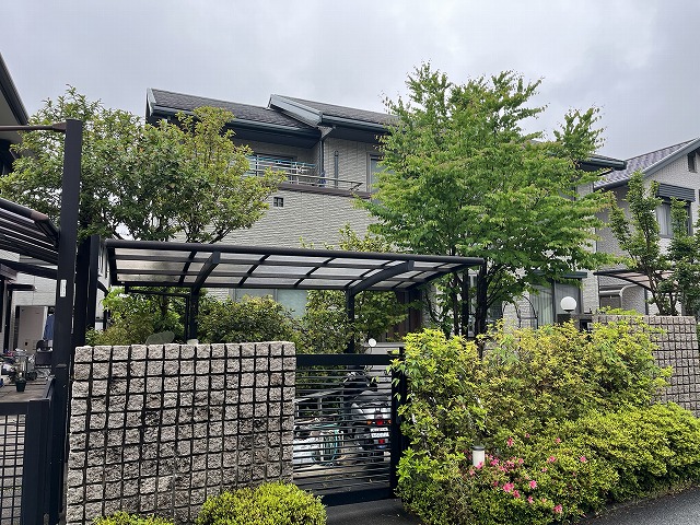 交野市星田西 N様邸 家全体 施工後