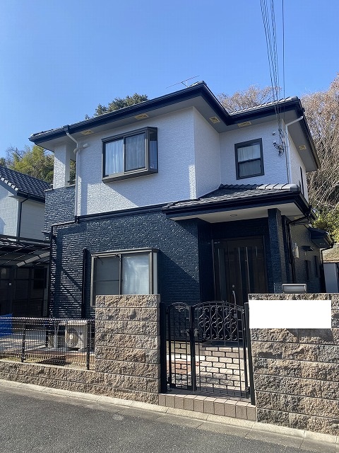 堺市東区福田 T様邸 家全体施工後