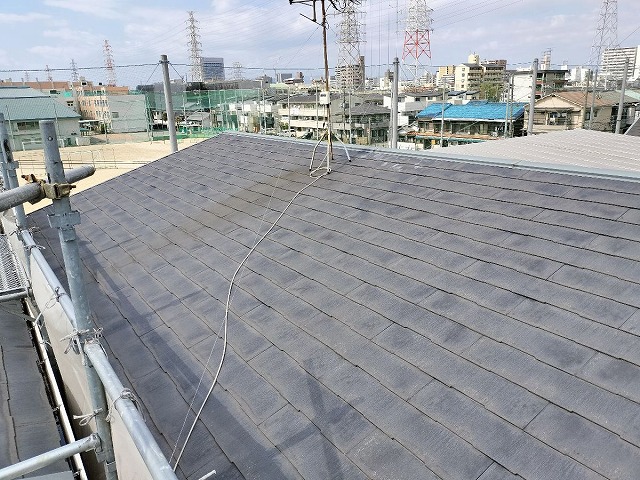 住之江区御崎 A様邸 屋根施工前