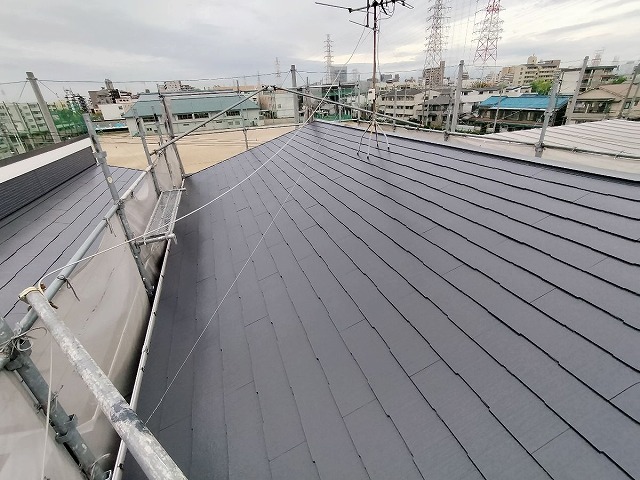住之江区御崎 A様邸 屋根施工後