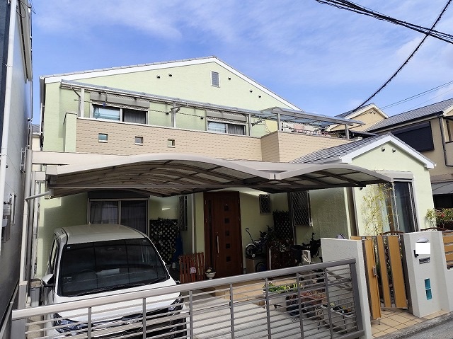 八尾市久宝寺 K様邸 家全体施工後