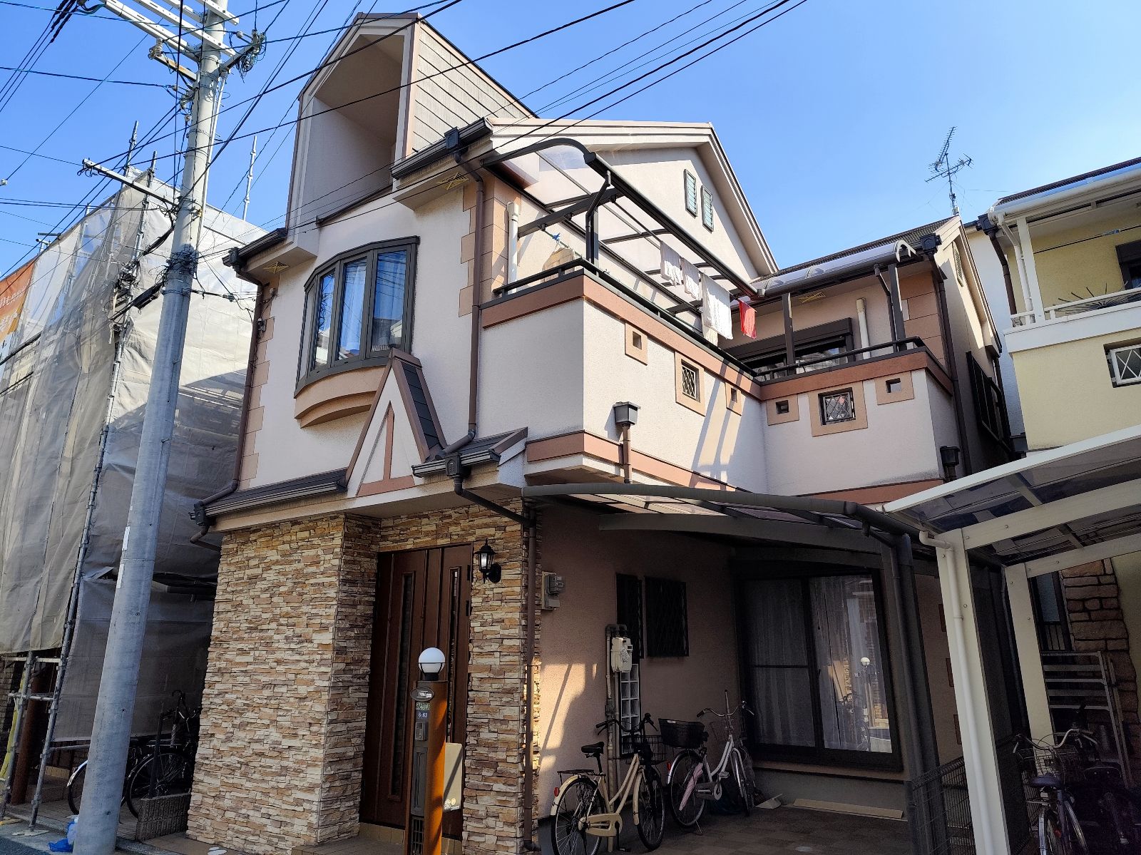 八尾市久宝寺 Y様邸 家全体 施工前