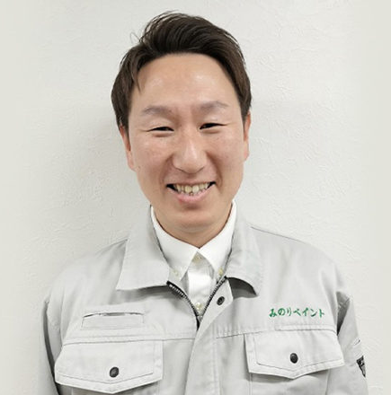みのりペイント代表 松本の顔写真