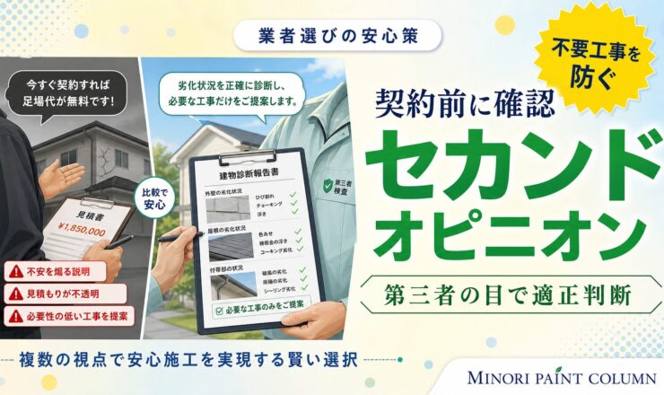 セカンドオピニオン 塗装