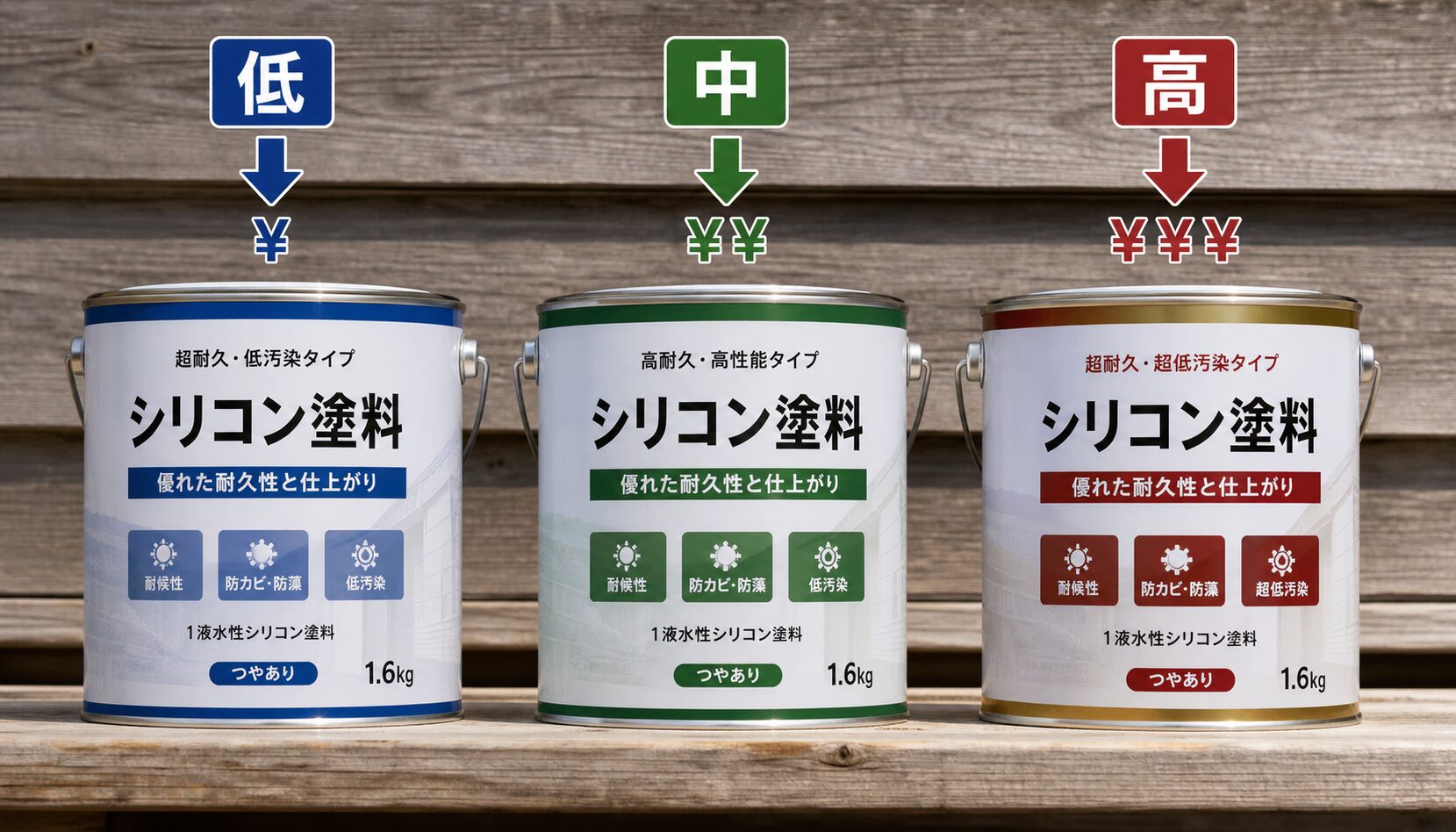 ②塗料の指定確認──「シリコン塗料」だけでは分からない