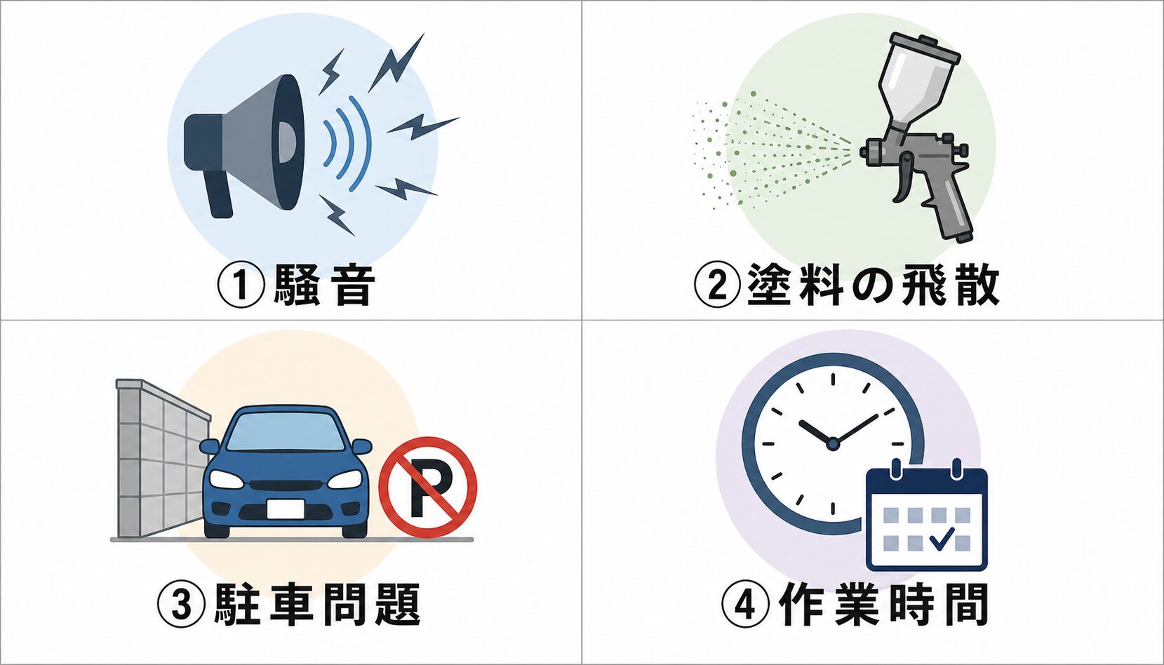 工事中によくあるトラブル事例