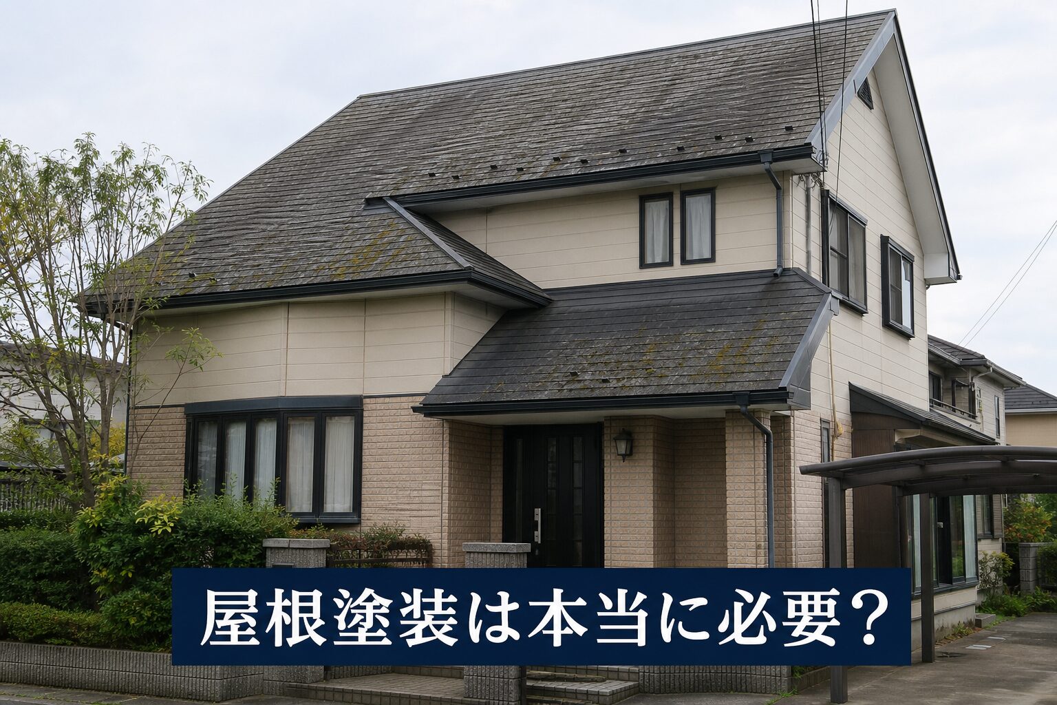 屋根塗装 必要性