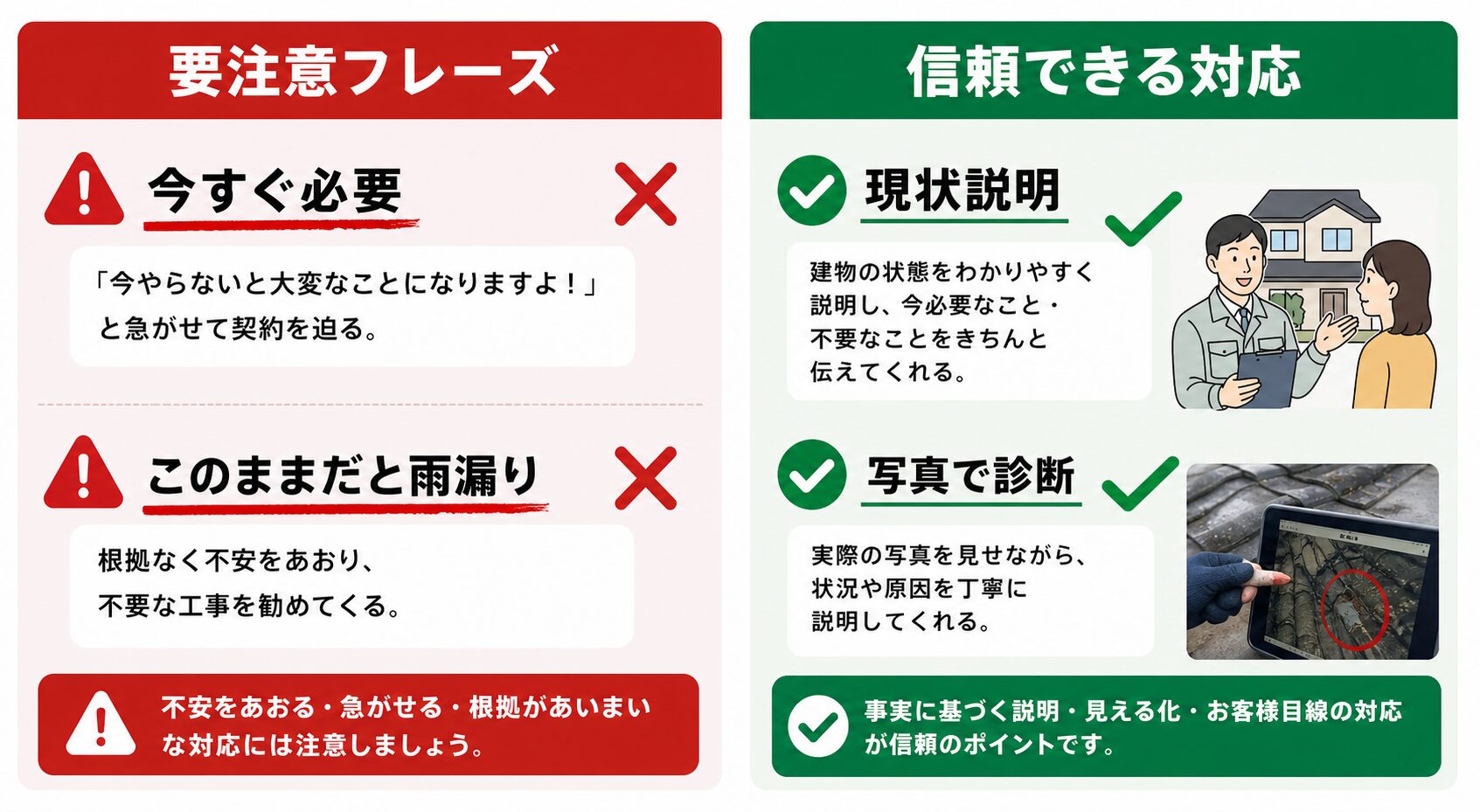 煽り営業の見抜き方