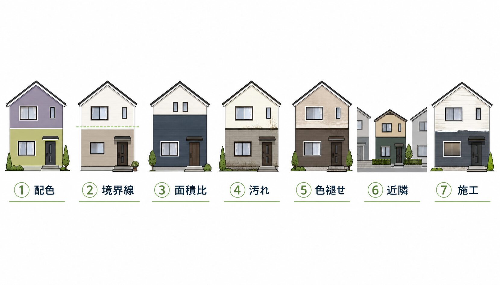 ツートン外壁で後悔する7つの典型パターン