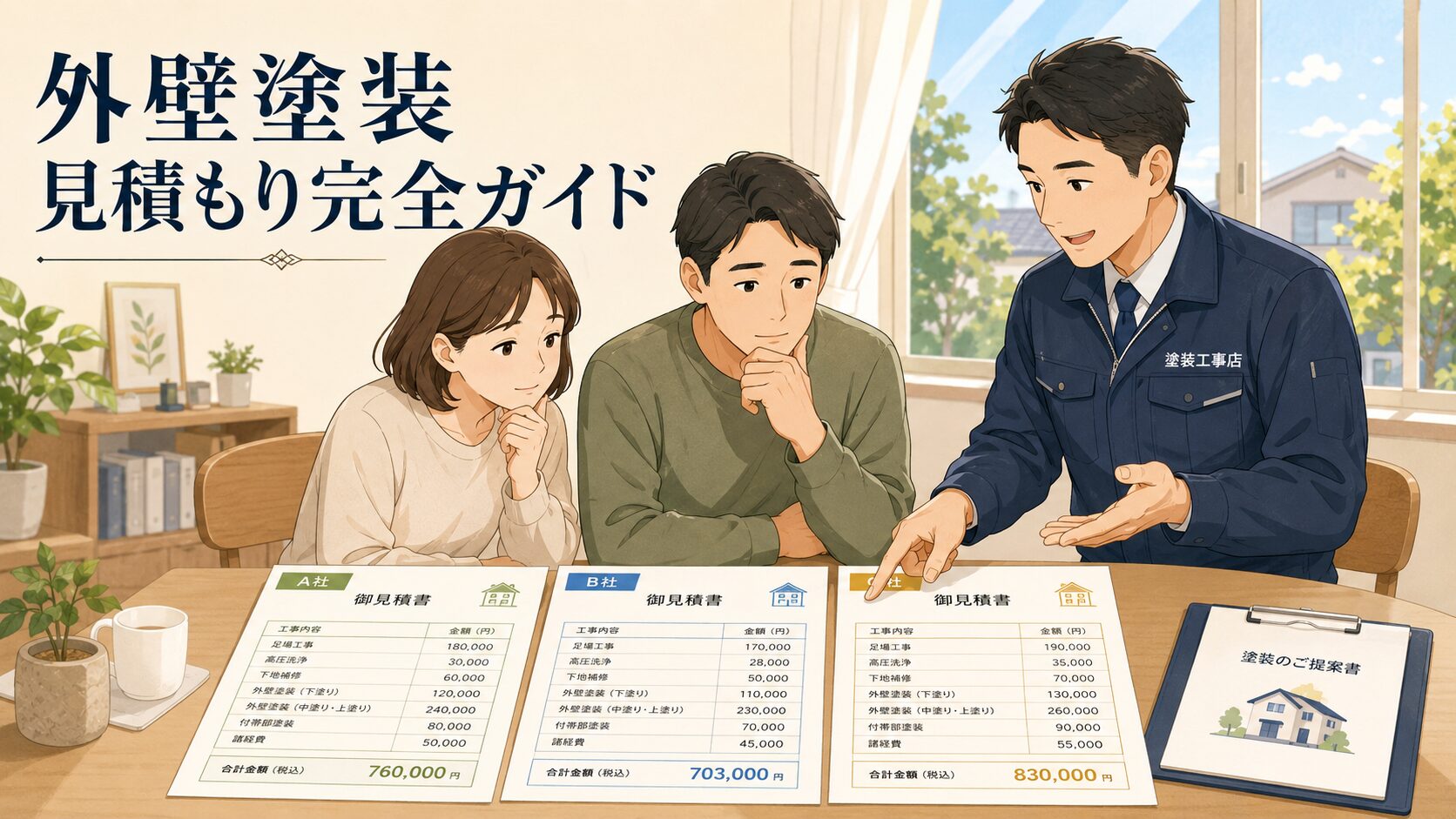 八尾市の外壁塗装 見積もりガイド