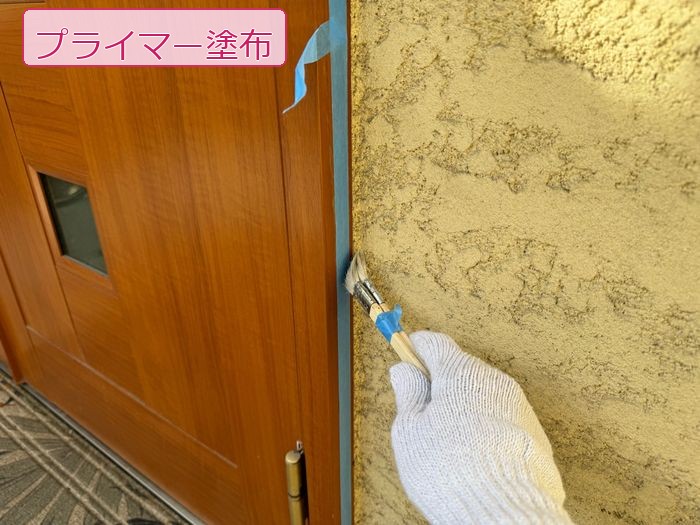 八尾市 築25年 サイディング シーリング撤去後