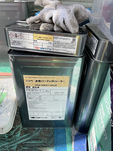 難付着サイディング対応の下塗り材（水性パーフェクトシーラー）