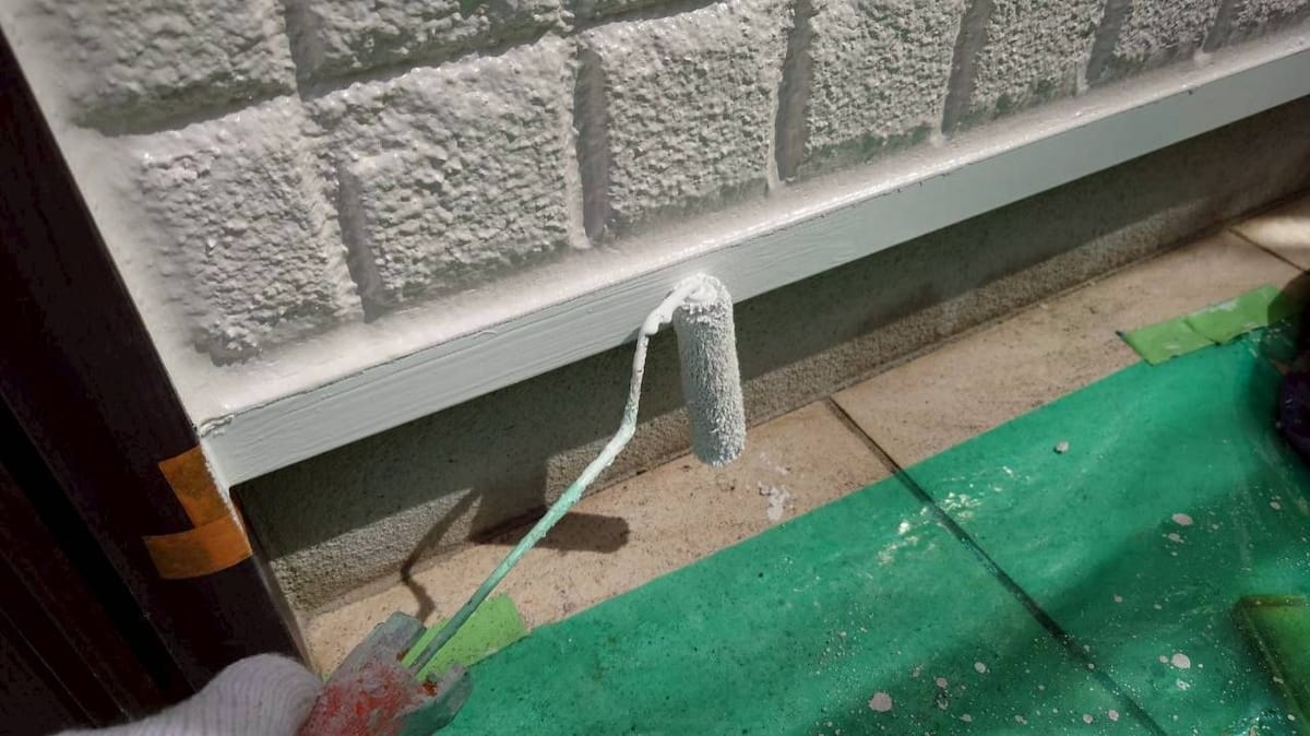 水切り 上塗り