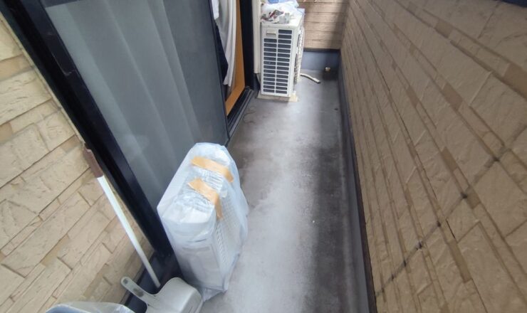 ベランダ 現状