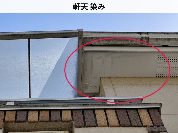 軒天 劣化