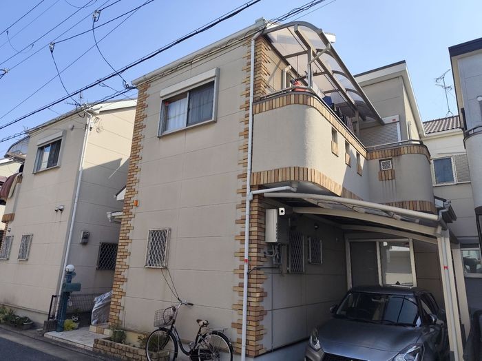 八尾市高安町南 K様邸 家全体施工前
