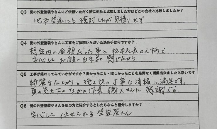 八尾市竹渕 S様邸｜ガレージ塗装 安心して任せた口コミ体験談 写真1