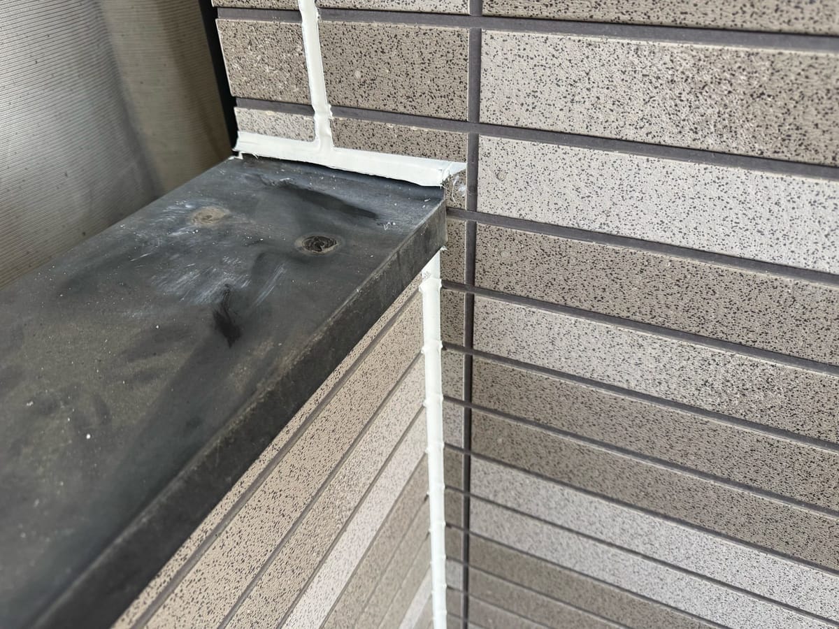 シーリング打ち替え 施工完了後