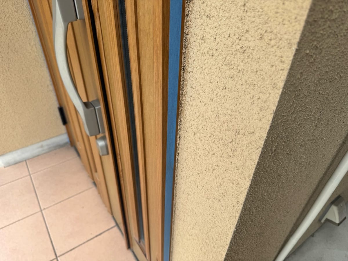 シーリング マスキング後