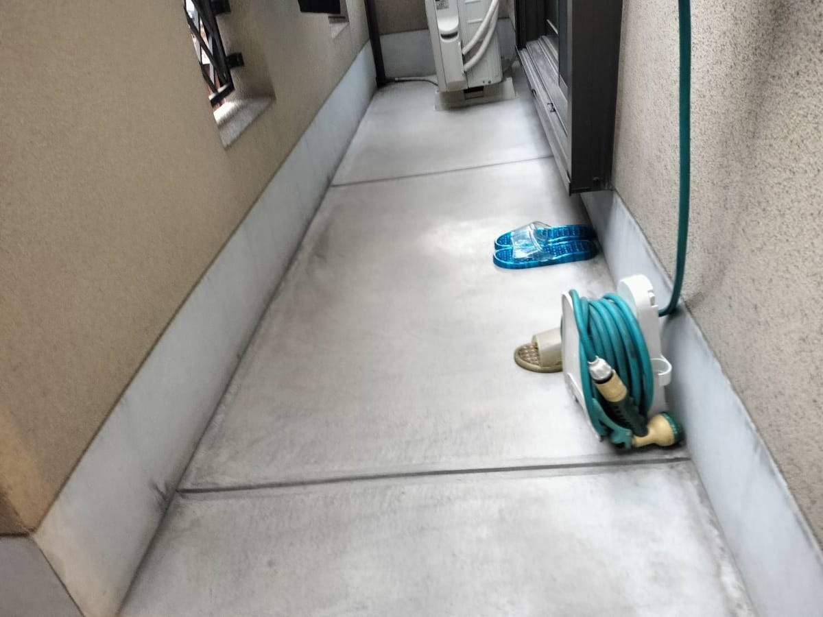ベランダ 現状