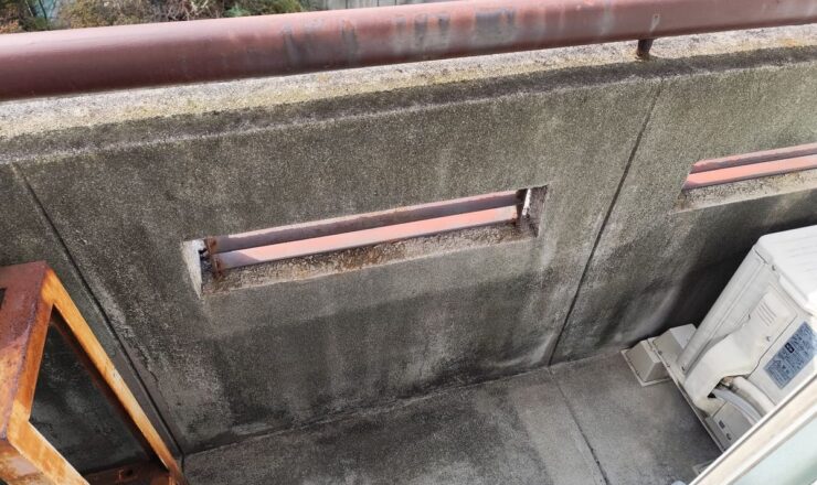 ベランダ 現状