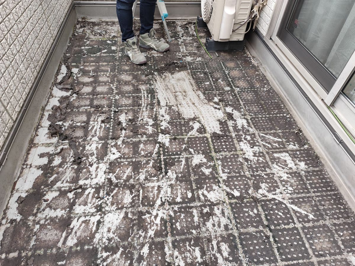ベランダ 施工前