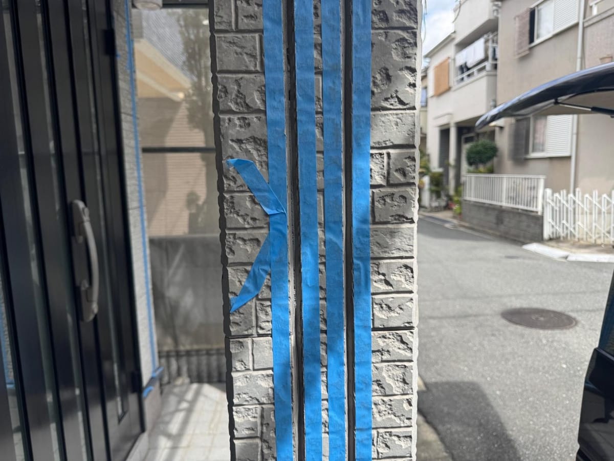 シーリング打ち替え 既存撤去後